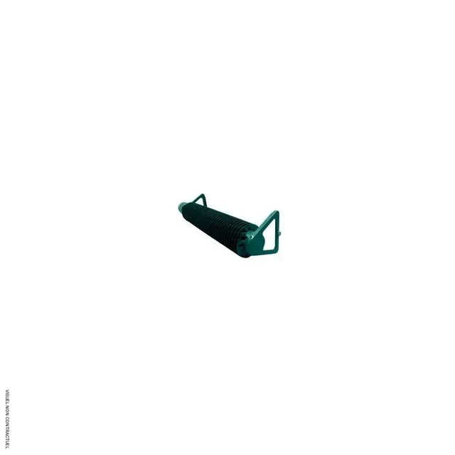 Radiador Elétrico Frico 800W Com Aletas Design Retro Robusto Horizontal Verde Escuro