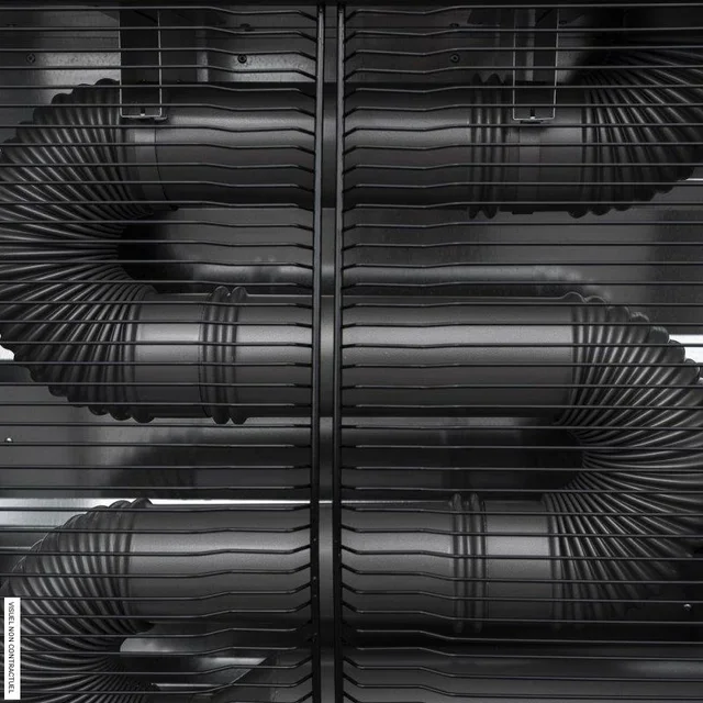 Radiador de gasoil sin olor DHOE-90 90m² VELTRON - Calefacción industrial infrarroja silenciosa 32dB