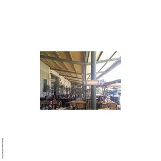 HELIOSA 44 Stufa Infrarossi Bianco 2000W IPX5 Riscaldatore Esterno Terrazzo - Star Progetti