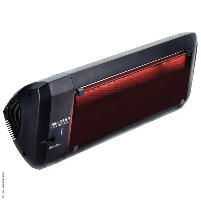 Calentador infrarrojo HELIOSA 9.3 Whitescreen 2000W exterior terraza Bluetooth