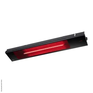 Calentador Infrarrojo de Cristal Cerámico 2,2kW Negro FRICO Relax Glass - Terraza