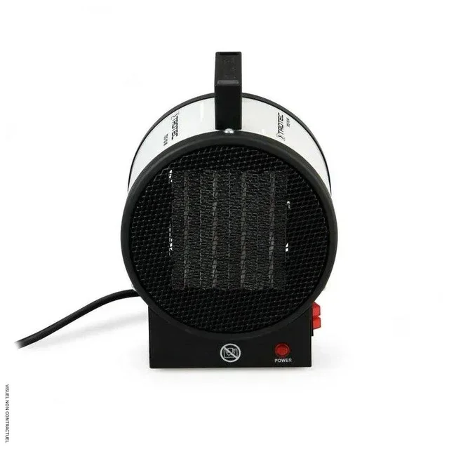 Calentador cerámico Trotec TDS 10 M 2kW - Calefactor eléctrico axial silencioso