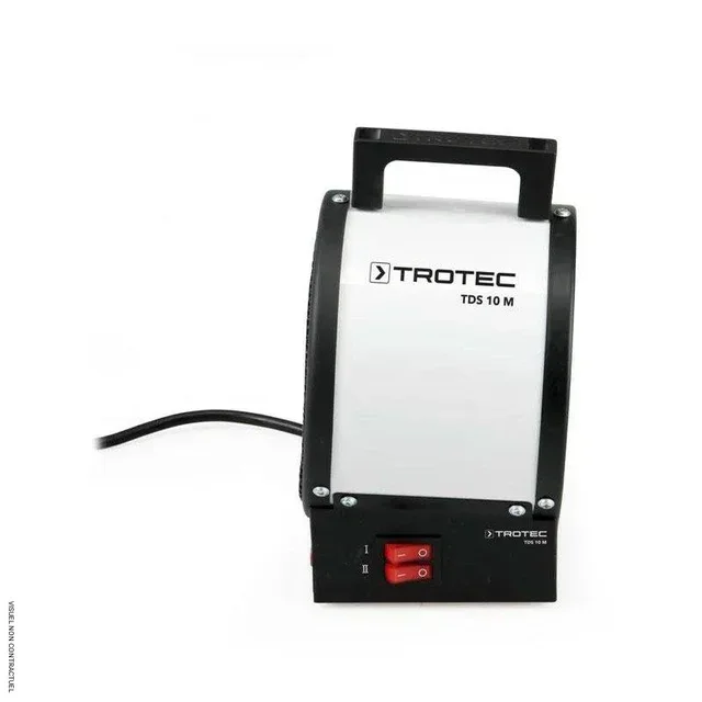 Calentador cerámico Trotec TDS 10 M 2kW - Calefactor eléctrico axial silencioso