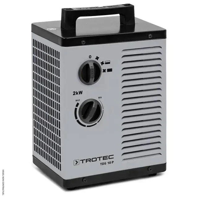 Radiateur soufflant céramique Trotec TDS 10 P 2kW ventilateur radial professionnel