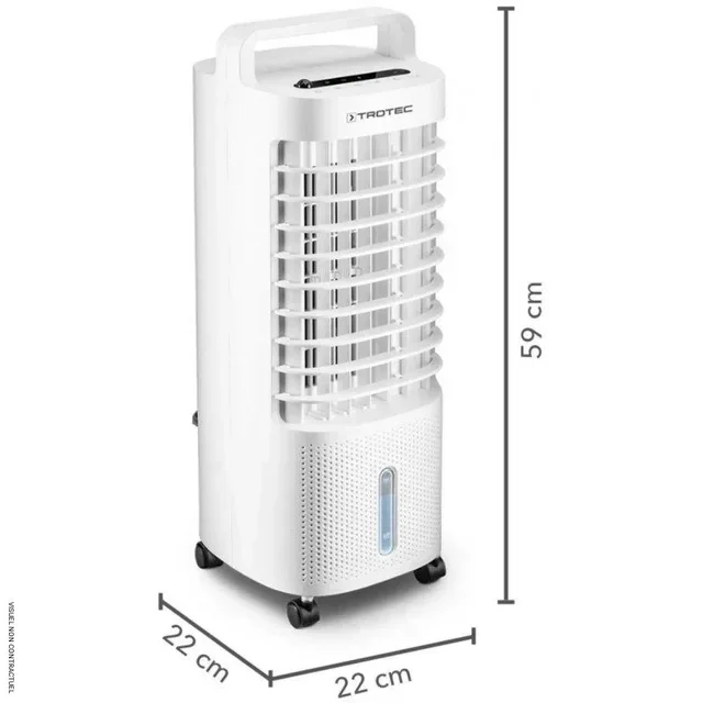 Rafraîchisseur d'air 3 en 1 Trotec PAE 11 - Ventilateur humidificateur évaporatif