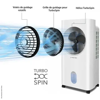 Rafraîchisseur d'air 4-en-1 PAE 31 TROTEC - Refroidissement évaporatif sans compresseur 26 m²