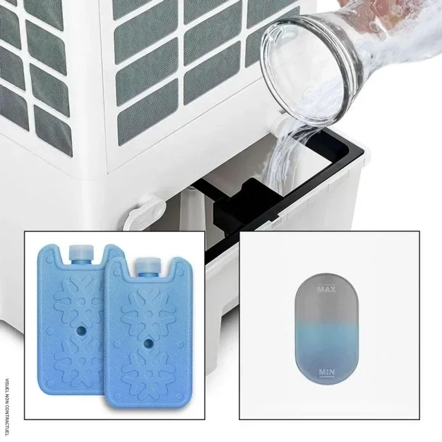 Rafraîchisseur d'air 4-en-1 PAE 31 TROTEC - Refroidissement évaporatif sans compresseur 26 m²