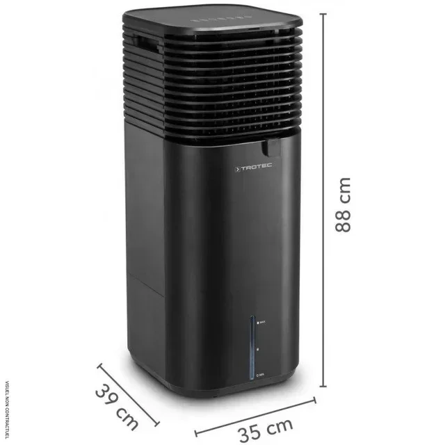 Rafraîchisseur d'air 4-en-1 TROTEC PAE 50 - 20L, ventilation 750 m³/h
