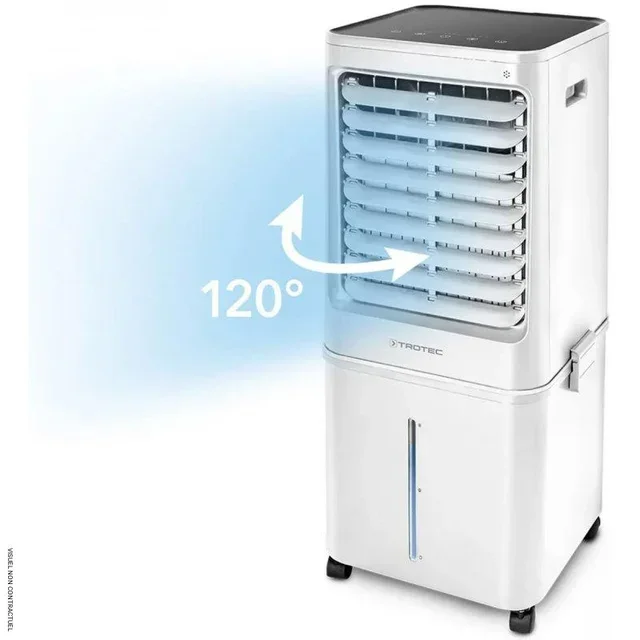 Rafraîchisseur d'air évaporatif Trotec PAE 61 72m² 900m³/h 40L