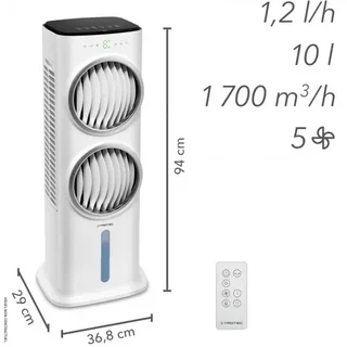 Rafraîchisseur d'air Trotec PAE 45 4-en-1 10L - Refroidissement évaporatif