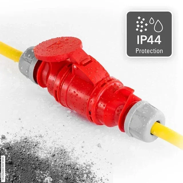 Cable Alargador CEE 32A 20m 6mm² 400V IP44 Trotec Profesional H07RN-F