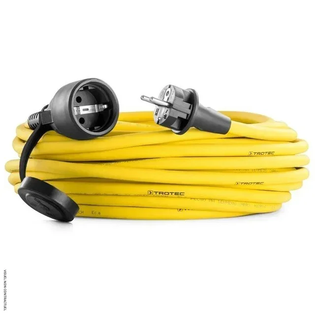 Prolunga Elettrica 20m H07RN-F 2,5mm² 16A IP44 Trotec Cantiere