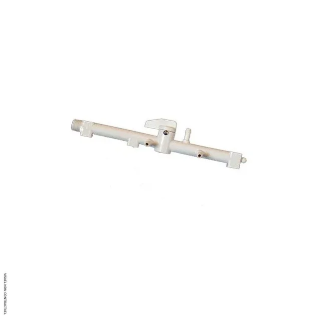 PA66 Water Ramp with Built-in ECODIS Faucet for Cleaning Boots and Shoes