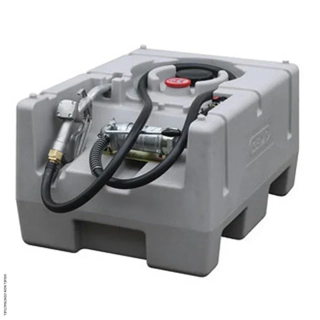 Tanque Combustível Móvel 125L Bomba 12V CEMO Easy Mobil Estação Abastecimento