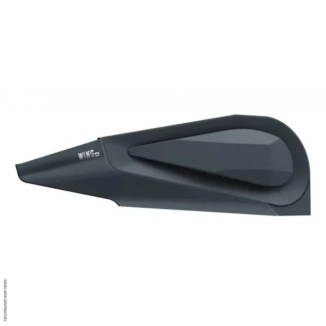 Rideau d'air chaud à eau chaude VTS WING W200 EC Anthracite - Moteur économique