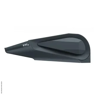 WING W150 EC Anthracite Hot Water Air Curtain VTS 150cm - Commercial Over Door Heater