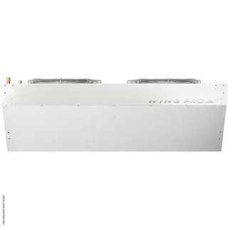 Cortina de aire industrial WING PRO W150 R1 calefacción agua caliente VTS - Calefactor para puertas comercial