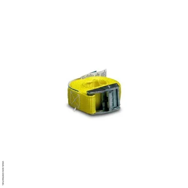 Sangle de fixation gaine 150-710mm 2,5m jaune Trotec