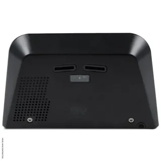 Sèche-mains automatique Eco Dry SMESN Noir Vortice Axelair acier inoxydable HEPA