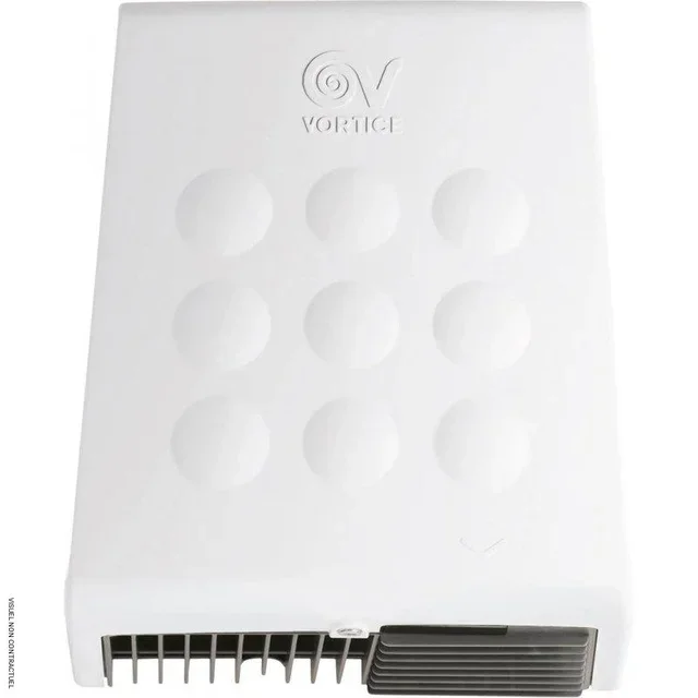 Sèche-mains automatique Vortice SMORA Optimal Dry 230V IPX4 mural blanc