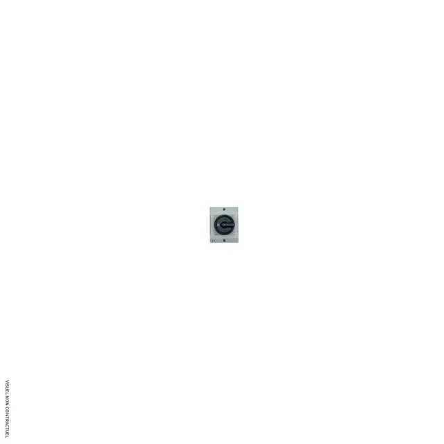 63A Ein/Aus-Wahlschalter SPLUS - Individuelle Luftheizungssteuerung