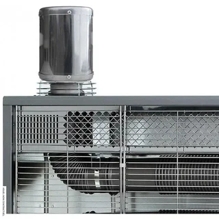 Silencieux VELTRON 20dB chauffage DHOE-250F/500F réduction bruit