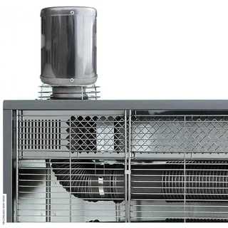 Silencieux VELTRON DHOE-90/210 réduction 20dB chauffage