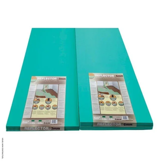 3mm XPS Isolierunterlage Heatcom Thermisch Akustisch Fußbodenheizung