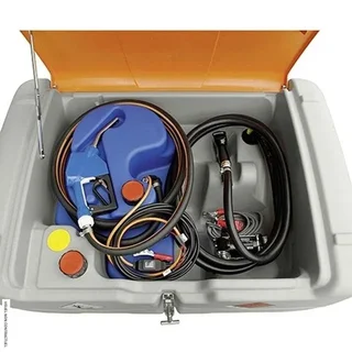 Station ravitaillement diesel AdBlue 440/50L CEMO 12V chantier