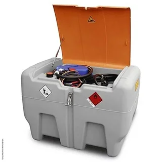 Station ravitaillement diesel AdBlue 440/50L CEMO 12V chantier