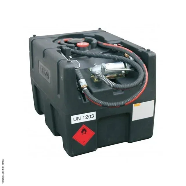 Posto de combustível móvel 190L ADR CEMO bomba manual sem tampa