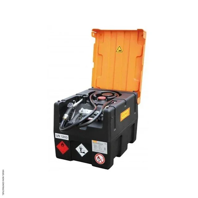 Posto de combustível móvel 190L ADR CEMO bomba manual com tampa