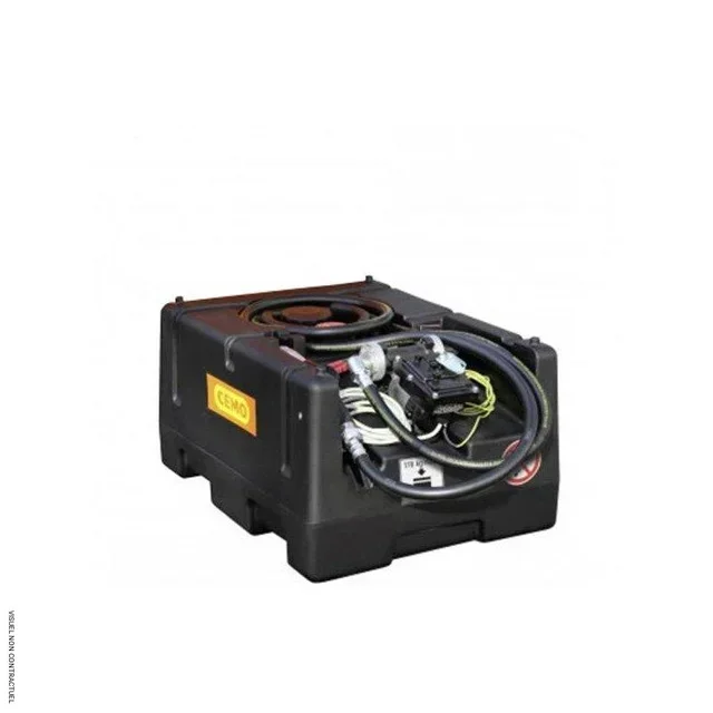Posto de combustível móvel 120L CEMO 12V ADR bomba elétrica profissional