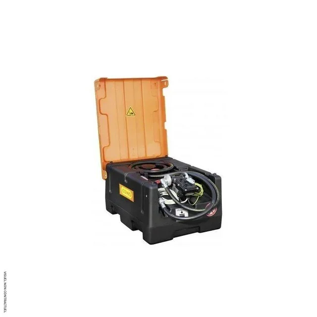 Estação móvel gasolina 190L bomba 12V tampa CEMO Easy Mobil