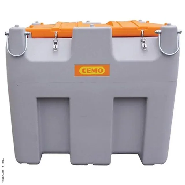 Station mobile gasoil 980L ADR CEMO Easy Mobil - Nourrice chantier