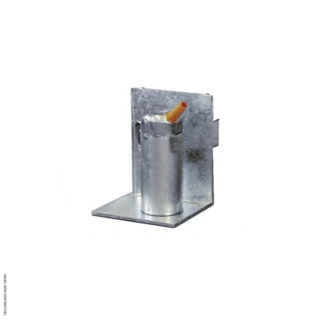 Support jerricane acier galvanisé rayonnages CEMO 400/800