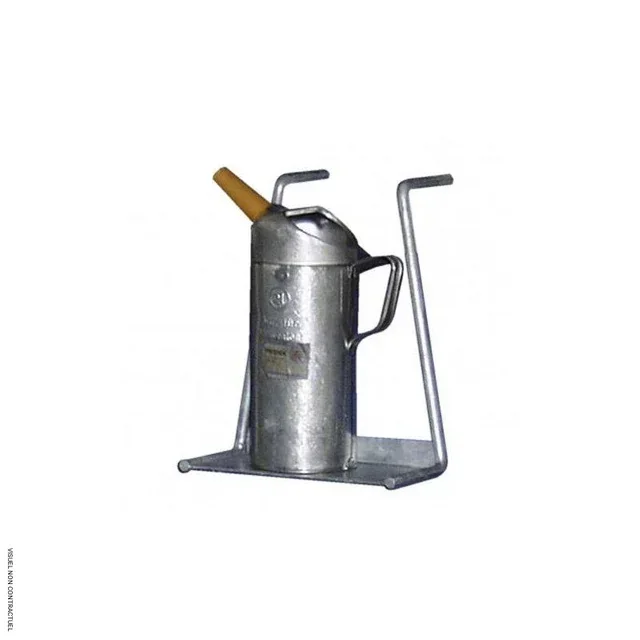 Support jerricane galvanisé rayonnages CEMO 120 360 540