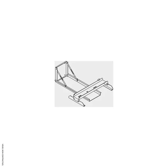 Support mural orientable AGSX 25-45 SOVELOR-DANTHERM chauffage suspendu