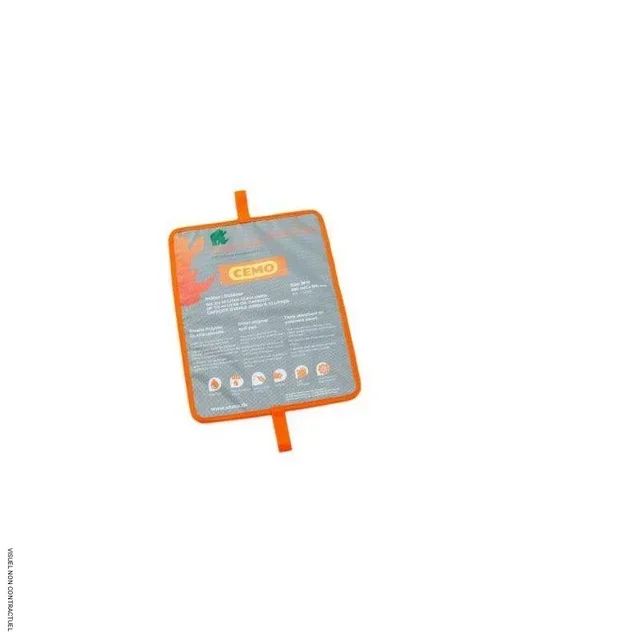 Tapis absorbant M10 EnviroPad 90x69cm CEMO anti-pollution carburants