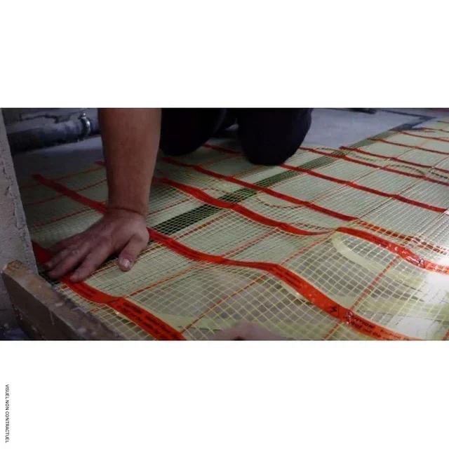 Tapis chauffant Heatcom 190W/m² 8,7m² - Plancher chauffant électrique