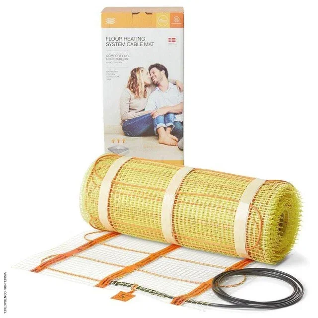 Tapis chauffant Heatcom 190W/m² 8,7m² - Plancher chauffant électrique