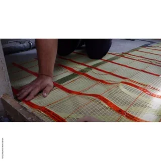 Tapis chauffant électrique HEATCOM 190W/m² 4,1m² - Plancher chauffant danois 25 ans garantie