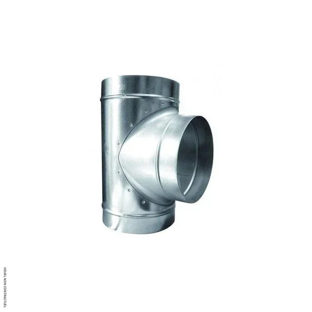 Té galvanisé Ø500mm 3 sorties égales SOVELOR