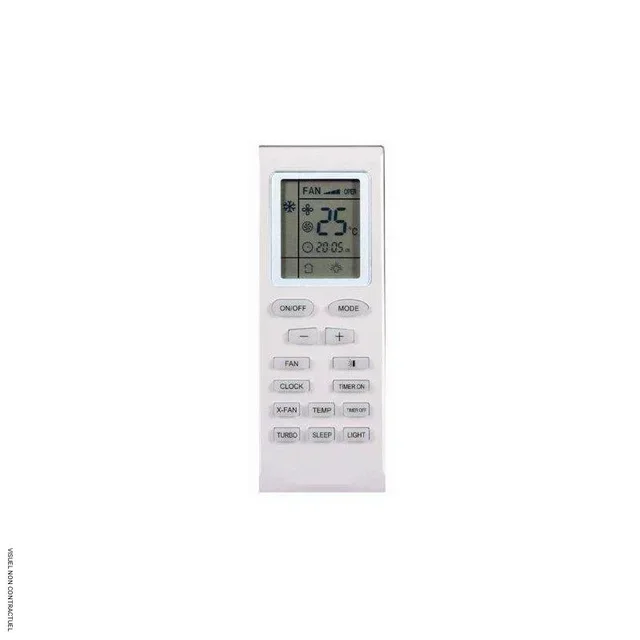 Controle remoto IR Axelair com tela LCD programável