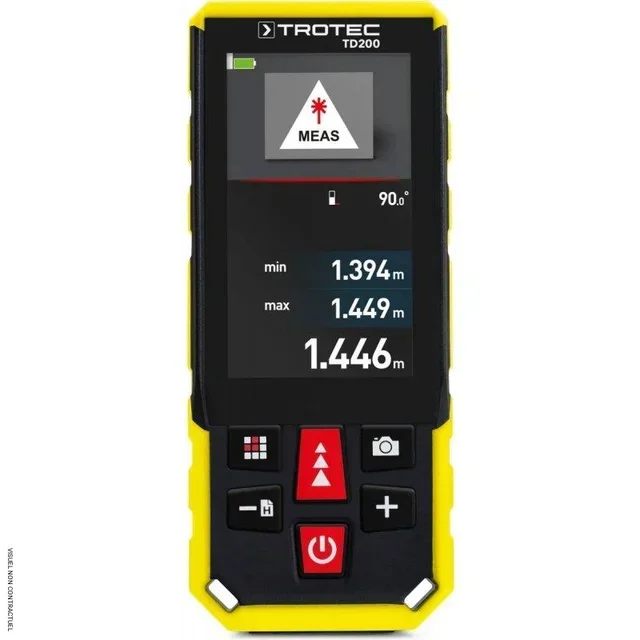 Télémètre laser Trotec TD 200 200m IP65 caméra zoom 3x