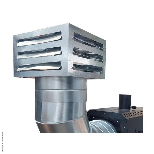 Tête orientable ECP50 ECOPOLY avec ailettes multidirectionnelles