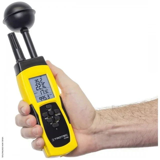Thermo-hygromètre TC 100 WBGT Trotec - Mesure stress thermique professionnelle