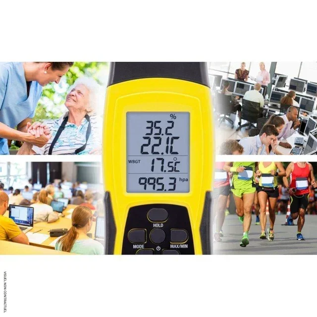 Thermo-hygromètre TC 100 WBGT Trotec - Mesure stress thermique professionnelle