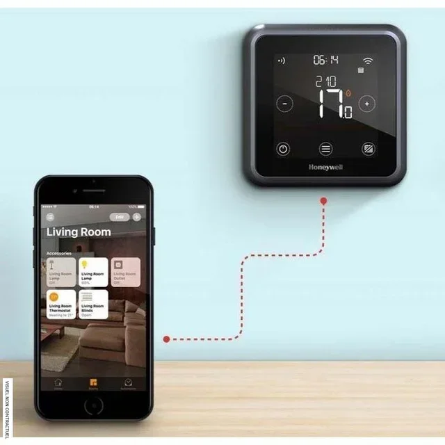Thermostat connecté programmable THWF Sovelor - Gestion intelligente chauffage