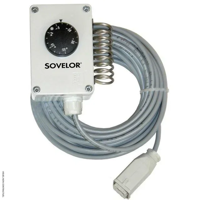 Thermostat étanche SOVELOR pour chauffage THE -35°C +35°C